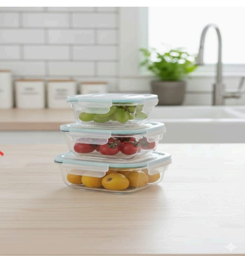 Group Tiger Pyrex fridge container set - Image 3